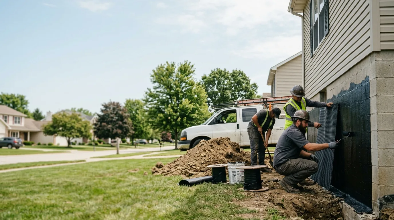 Basement Waterproofing in Liberty, IN near me